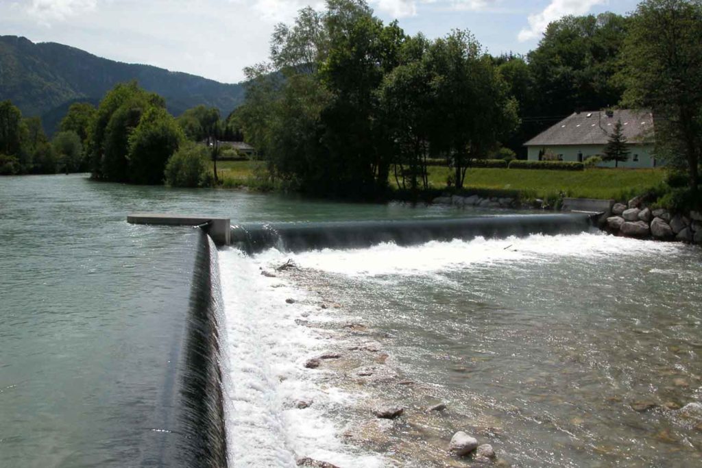 Wasserbau - Wehrkraftwerk Geyerhammer / Alm